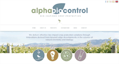 Desktop Screenshot of alphabiocontrol.com